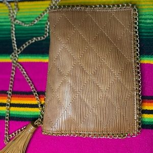 Brown Cross Body Clutch